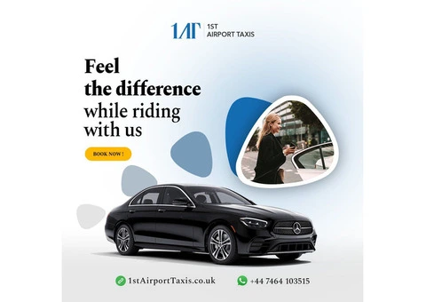 1ST Airport Taxis Luton - 1/5