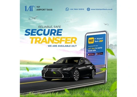 1ST Airport Taxis Luton - 4/5