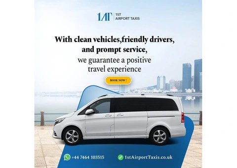 1ST Airport Taxis Luton - 5/5