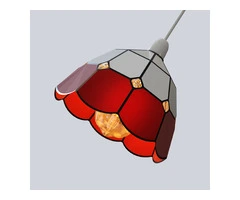 Tiffany Style Stained Glass Lamp Shade Fixtures