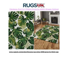 Havana Rug by Think Rugs in 8598 Green Colour