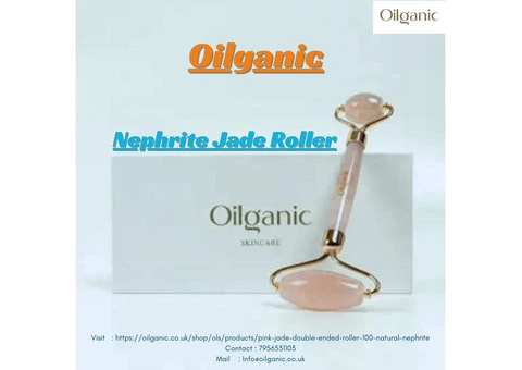 Revitalize your skin with Oilganic Nephrite Jade Roller