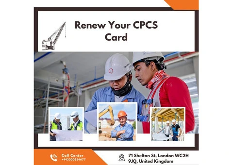 Expert CPCS Card Renewal Services by Construction Careline