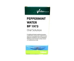 Peppermint Water Oral Solution 100ml | Refreshing Oral Hydration | Online4Pharmacy - London
