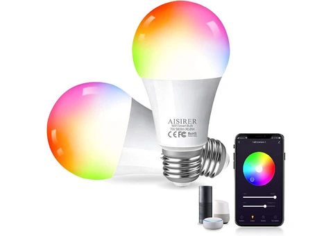Amazon Basics Smart A19 LED Light Bulb