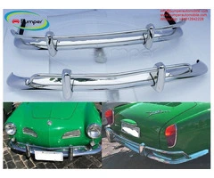 Volkswagen Karmann Ghia US type bumper (1967 - 1969) by stainless steel