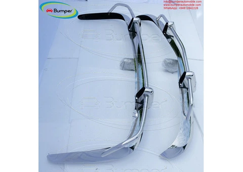 Volkswagen Karmann Ghia US type bumper (1967 - 1969) by stainless steel - 2/4