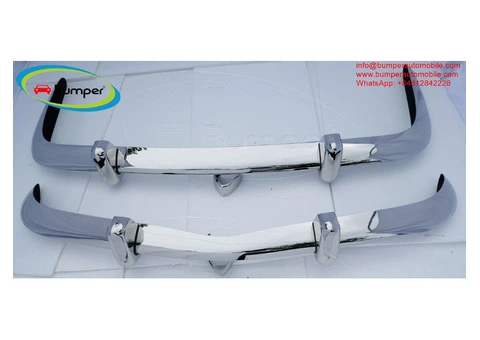 Volkswagen Karmann Ghia Euro style bumper (1967-1969) by stainless steel - 2/4