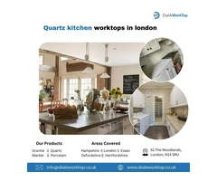 Quartz kitchen worktops in london