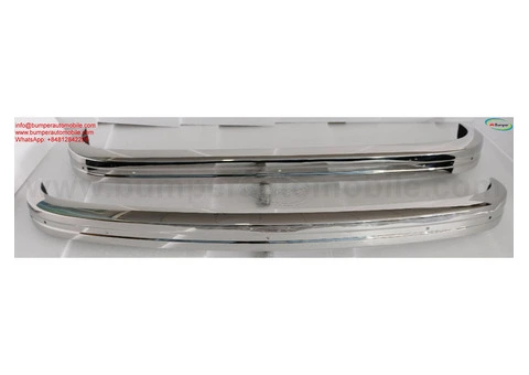 Volkswagen Karmann Ghia (1972-1974) bumpers by stainless steel - 2/4