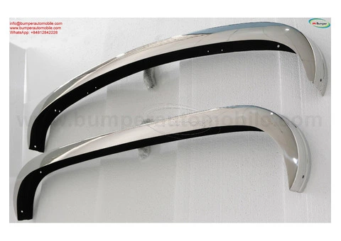 Volkswagen Karmann Ghia (1972-1974) bumpers by stainless steel - 4/4