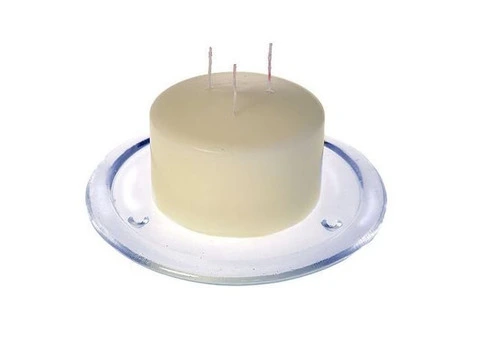 Buy FLORALCRAFT® 13cm Round Candle Plate - 3/3
