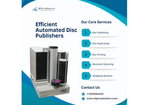 Innovative CD DVD Blu-Ray Publishing System for Any Needs