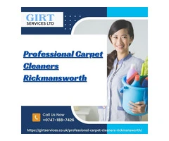 Rejuvenate your carpets with Girt Services: Professional Carpet Cleaners in Rickmansworth