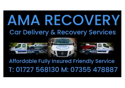 Auto Assistance St Albans | AMA Recovery