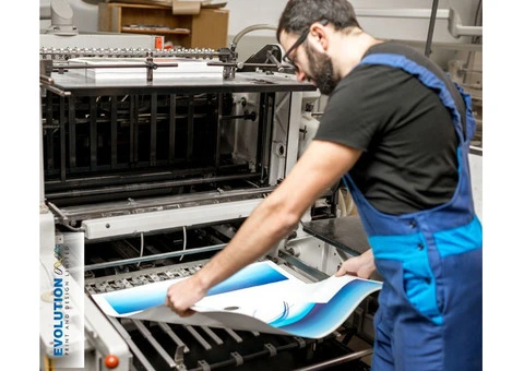 Streamlined Commercial Print Management with Evolution Print & Design
