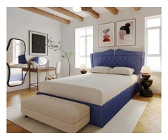 Hippo Heyford Ottoman Luxury Upholstered Bed - 5' King Size