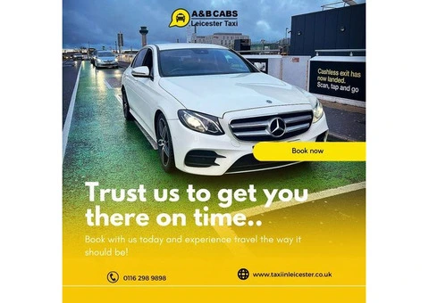 Taxi Company Leicester: A&B CABS Setting the Standard