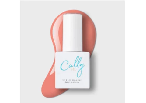 Peaches n Cream Cally Gel Nail Polish 8ml - 1/3