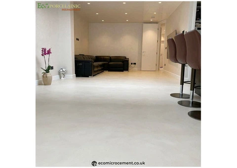 Eco-Friendly Microcement: Durable, Sustainable Flooring from ECO PORCELAIN - 1/3