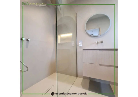 Eco-Friendly Microcement: Durable, Sustainable Flooring from ECO PORCELAIN - 2/3