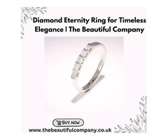 Diamond Eternity Ring | White Gold Vintage Eternal Beauty