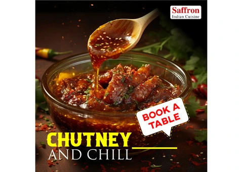 Saffron Indian Cuisine |15% Discount On Order Over £30 (Collection and Delivery)