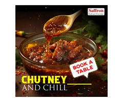 Saffron Indian Cuisine |15% Discount On Order Over £30 (Collection and Delivery)