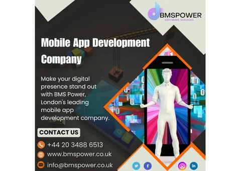 Mobile App Development Company in London | Bms Power