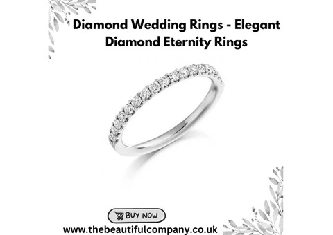 Diamond Eternity Ring | White Gold Vintage Eternal Beauty