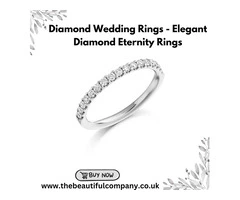 Diamond Eternity Ring | White Gold Vintage Eternal Beauty