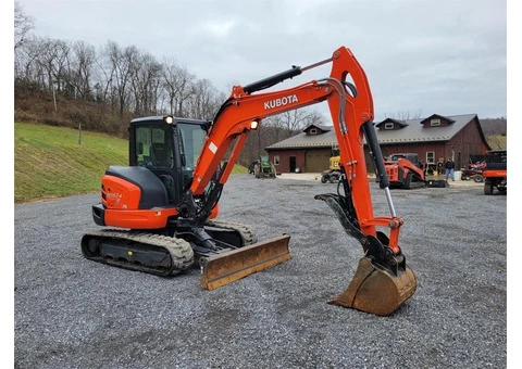 Kubota kx057-4 mini excavator - 12/13