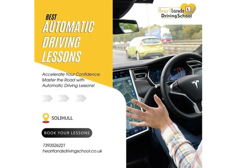 Best Automatic Driving Lessons Solihull