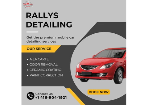 Premium Mobile Auto Detailing Services to fit your budget