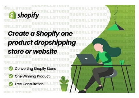 create shopify website