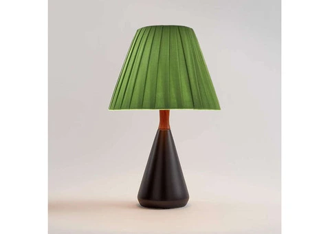 Fabric Coolie Modern Lamp Shade - 4/12