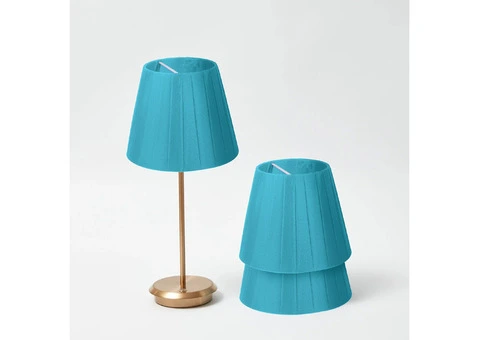 Fabric Coolie Modern Lamp Shade - 11/12