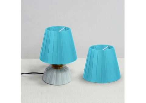Fabric Coolie Modern Lamp Shade - 12/12
