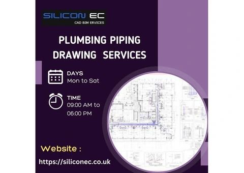 Plumbing Piping Drawing Services in London