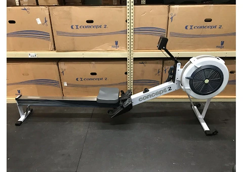 Concept2 RowErg Indoor Rowing Machine - Black & White - 2/2