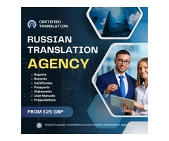 Russian Certified Translation Services in the UK