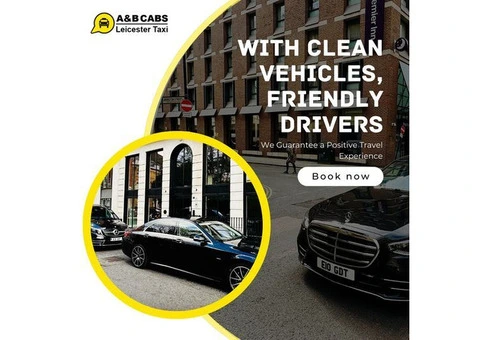 Book Taxi Online Leicester with A&B CABS Leicester Taxi