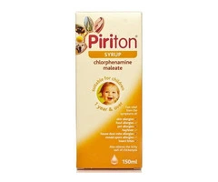 Piriton Allergy Syrup 150ML | Online4Pharmacy
