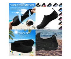 ANLUKE Water Shoes Barefoot Aqua Yoga Socks Quick