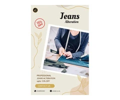 Denim Sustainability: Examining the Environmental Impact of  Jeans Tailoring and Alterations
