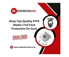 Shop Top-Quality FFP3 Masks | Full Face Protection for Dust