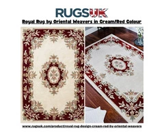 Royal Rug by Oriental Weavers in Cream/Red Colour