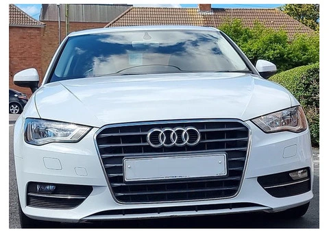 Audi A3, 2016 (16) White sportsback, Manual Diesel, FSH - 10/28