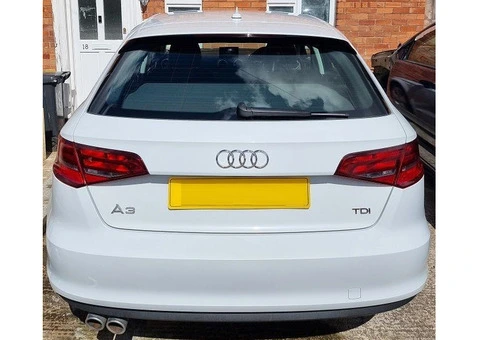 Audi A3, 2016 (16) White sportsback, Manual Diesel, FSH - 27/28