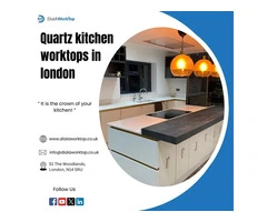 Quartz kitchen worktops in london